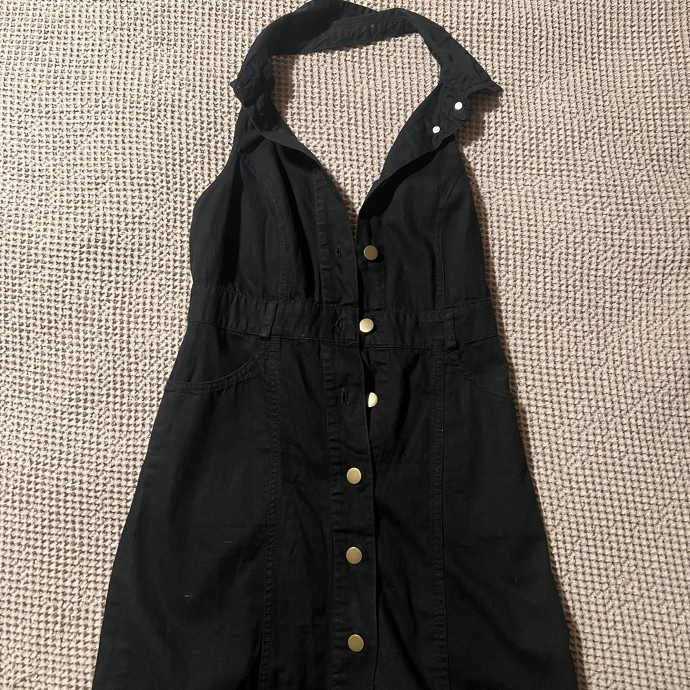 Free People Sami Point Collared Mini Dress XS - Picture 2 of 2